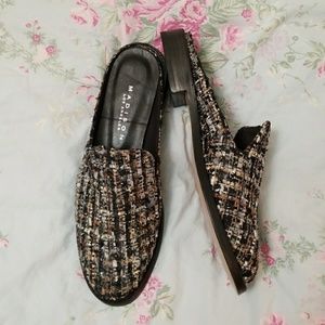 Open back classic slide low heel loafer NEW!